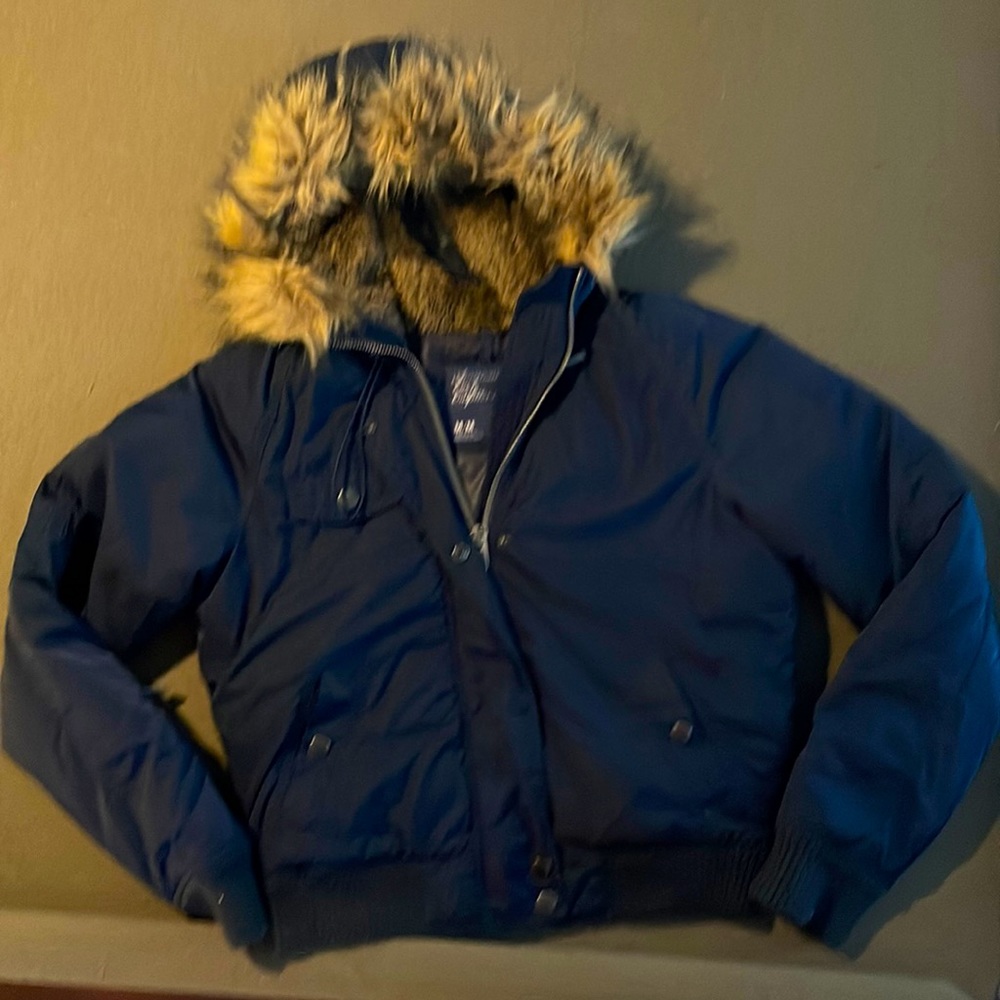 American Eagle jacket size medium Navy